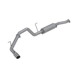 MBRP cat-back exhaust system fits 2004-2006 Nissan Titan single side exit aluminized steel S5400AL