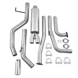 MBRP cat-back exhaust system fits 2004-2015 Nissan Titan 3 inch single side exit aluminized steel S5404AL