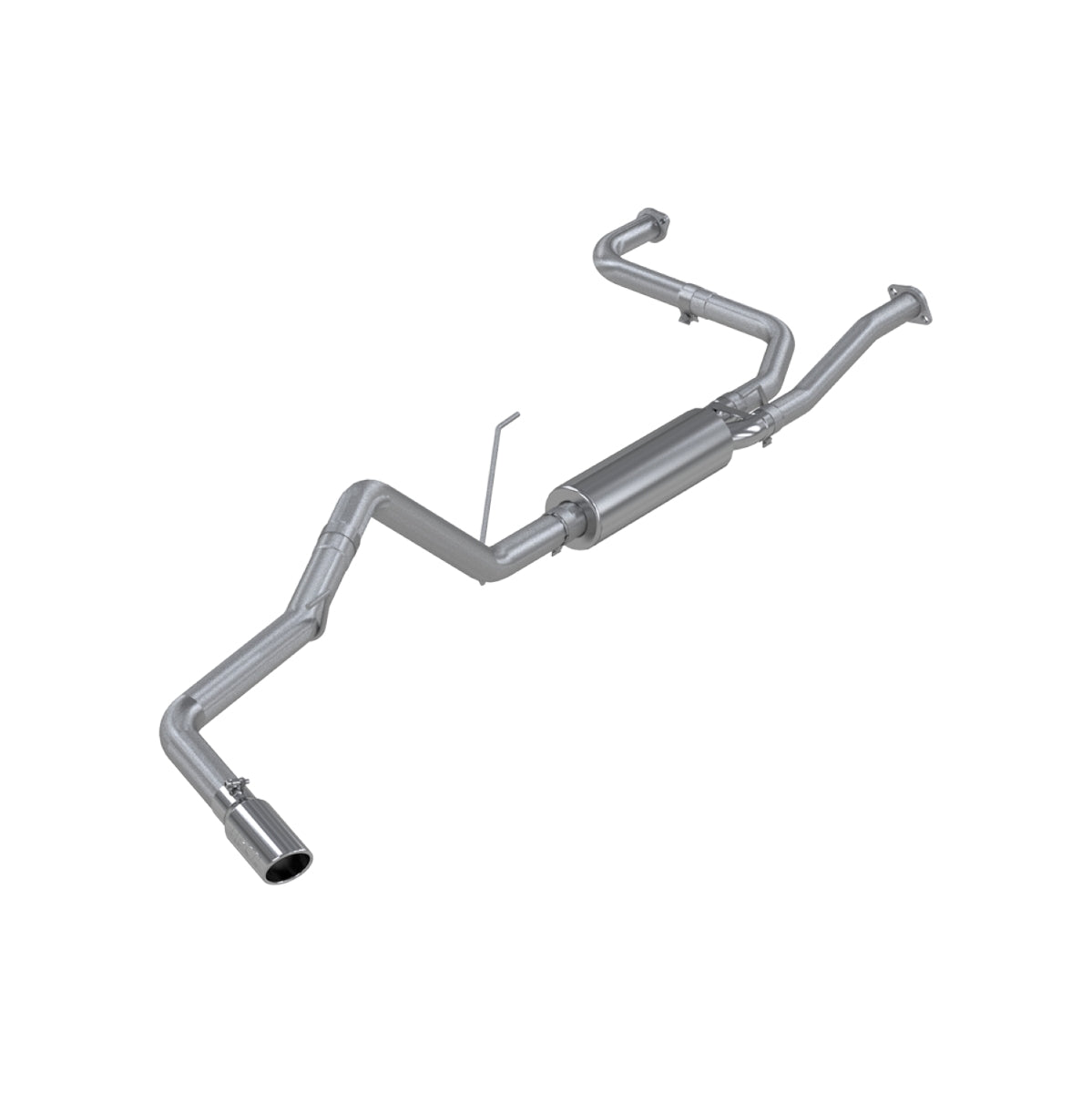 MBRP cat-back exhaust system fits 2011-2018 Nissan Frontier 3 inch single side exit Armor Plus Series T409 stainless steel S5406409