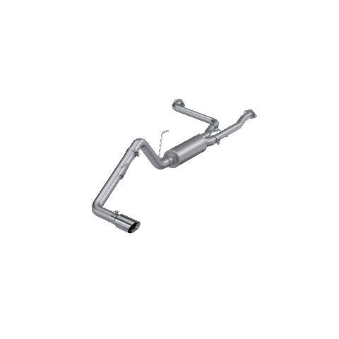 MBRP cat-back exhaust system fits 2022-2024 Nissan Frontier 2.5 inch single side exit aluminized steel S5407AL