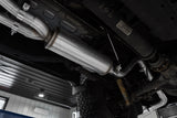 MBRP cat-back exhaust system fits 2022-2023 Nissan Frontier 2.5 inch single side exit aluminized steel S5407BLK
