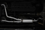 MBRP cat-back exhaust system fits 2022-2023 Nissan Frontier 2.5 inch single side exit aluminized steel S5407BLK