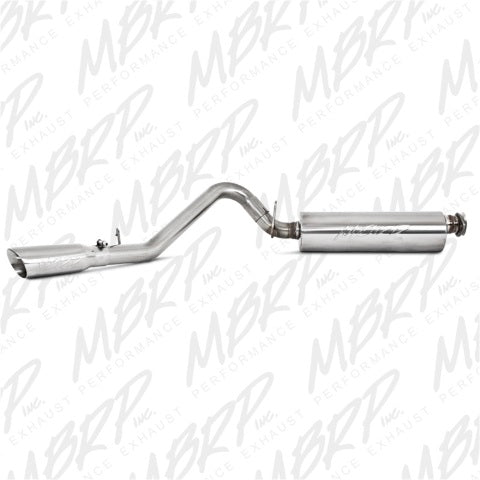 MBRP cat-back exhaust system fits 2000-2002 Jeep 2 inch single side exit Armor Plus Series T409 stainless steel S5500409