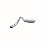 MBRP cat-back exhaust system fits 2000-2004 Jeep 2 inch single side exit aluminized steel S5500AL