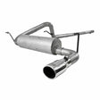 MBRP cat-back exhaust system fits 2007-2011 Jeep Wrangler 2 inch single side exit aluminized steel S5502AL