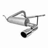 MBRP cat-back exhaust system fits 2007-2011 Jeep Wrangler 2 inch single side exit aluminized steel S5502AL
