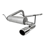 MBRP cat-back exhaust system fits 2007-2011 Jeep Wrangler 2 inch single side exit aluminized steel S5502AL