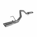 MBRP cat-back exhaust system fits 2006-2010 Jeep 3 inch single side exit Armor Plus Series T409 stainless steel S5504409
