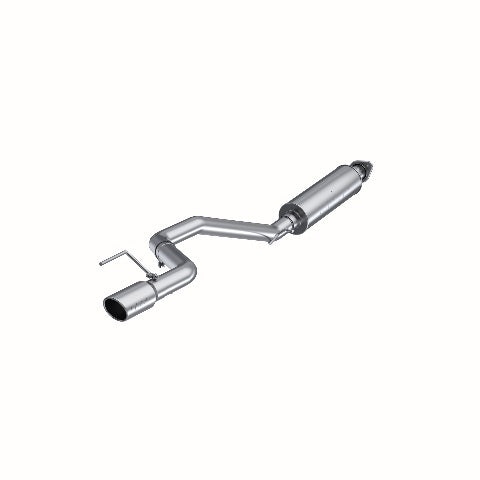 MBRP cat-back exhaust system fits 2006-2009 Jeep Grand Cherokee 3 inch single side exit aluminized steel S5508AL