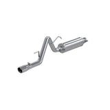 MBRP cat-back exhaust system 2 inch single side exit aluminized steel S5510AL