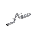 MBRP cat-back exhaust system 2 inch single side exit aluminized steel S5510AL