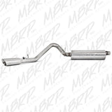 MBRP cat-back exhaust system fits 1997-1999 Jeep 2 inch single side exit Armor Plus Series T409 stainless steel S5512409