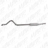Fits 2007-11 Wrangler 2 1/2" Tail Pipe Muffler before Axle T409-S5514409