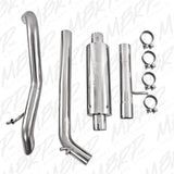 Fits 2007-11 Wrangler 2 1/2" Tail Pipe Muffler before Axle T409-S5514409