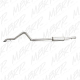 MBRP performance muffler fits Jeep Wrangler aluminized steel S5514AL