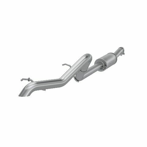 MBRP performance muffler fits Jeep Wrangler aluminized steel S5514AL