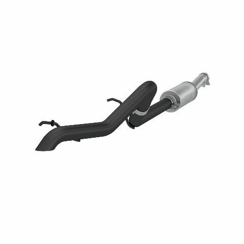 MBRP performance muffler fits 2007-2011 Jeep Wrangler aluminized steel S5514BLK