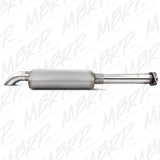 MBRP exhaust system fits Jeep Wrangler Armor Plus Series T409 stainless steel S5522409