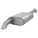 MBRP cat-back exhaust system fits 2000-2002 Jeep 2 inch aluminized steel S5522AL
