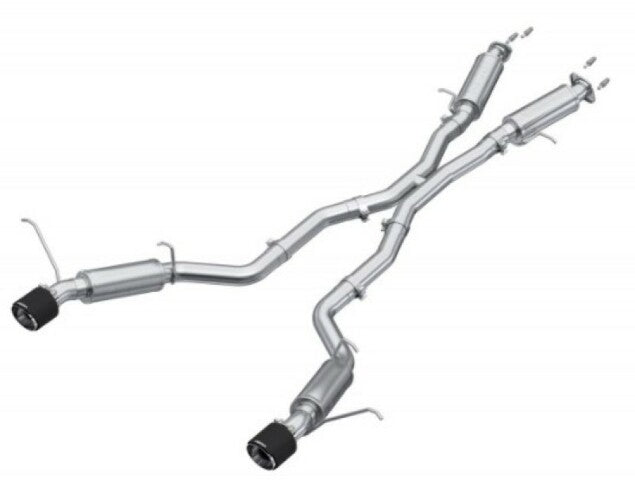 MBRP cat-back exhaust system fits Jeep Grand Cherokee dual rear exit Armor Pro Series T304 stainless steel S55253CF