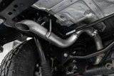 Fits 2018-2024 Jeep Wrangler 2.5" Axle Back Single Rear Exit Exhaust-S5527409