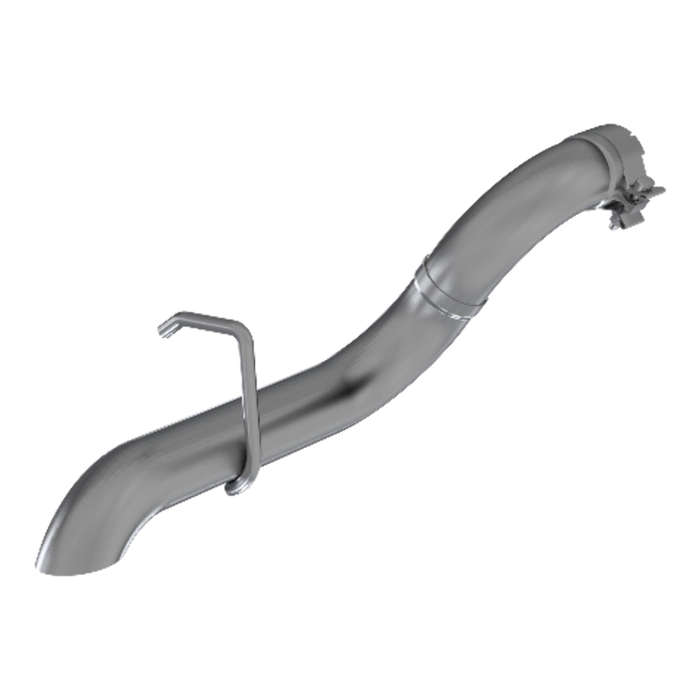 MBRP axle-back exhaust system fits 2018-2024 Jeep Wrangler 2.5 inch single rear exit Armor Plus Series T409 stainless steel S5527409