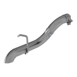 MBRP axle-back exhaust system fits 2018-2024 Jeep Wrangler 2.5 inch single rear exit Armor Plus Series T409 stainless steel S5527409