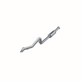 MBRP cat-back exhaust system fits Jeep Wrangler aluminized steel S5530AL