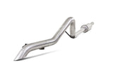MBRP cat-back exhaust system fits Jeep Wrangler aluminized steel S5530AL