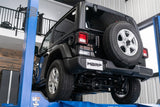 MBRP cat-back exhaust system fits 2021-2024 Jeep Wrangler single rear exit aluminized steel S5533AL