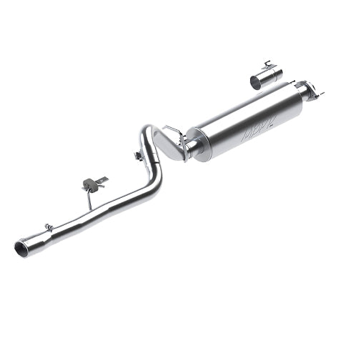 MBRP cat-back exhaust system fits 1986-1993 Jeep Cherokee 2 inch Armor Plus Series T409 stainless steel S5534409