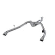 MBRP cat-back exhaust system fits 2021-2024 Jeep Gladiator 2.5 inch dual rear exit aluminized steel S5538AL