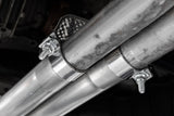 MBRP axle-back exhaust system 2.5 inch dual split rear exit Armor Pro Series T304 stainless steel S5604304