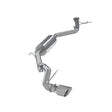 MBRP cat-back exhaust system fits 2017-2020 Honda 2 inch single side exit aluminized steel S5900AL