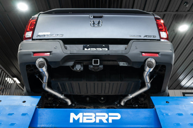 MBRP cat-back exhaust system fits 2021-2024 Honda 2 inch dual split rear exit Armor Pro Series T304 stainless steel S5901304