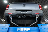 MBRP cat-back exhaust system 2 inch dual split rear exit aluminized steel S5901AL