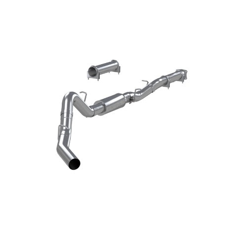MBRP cat-back exhaust system fits 2001-2005 Chevy Silverado 3500 4 inch single side exit aluminized steel S6000P