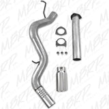 MBRP filter-back exhaust system fits Chevy Silverado 2500 single side exit aluminized steel S6026AL