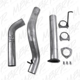 MBRP filter-back exhaust system fits 2007-2010 Chevy Silverado 3500 4 inch single side exit aluminized steel S6026P