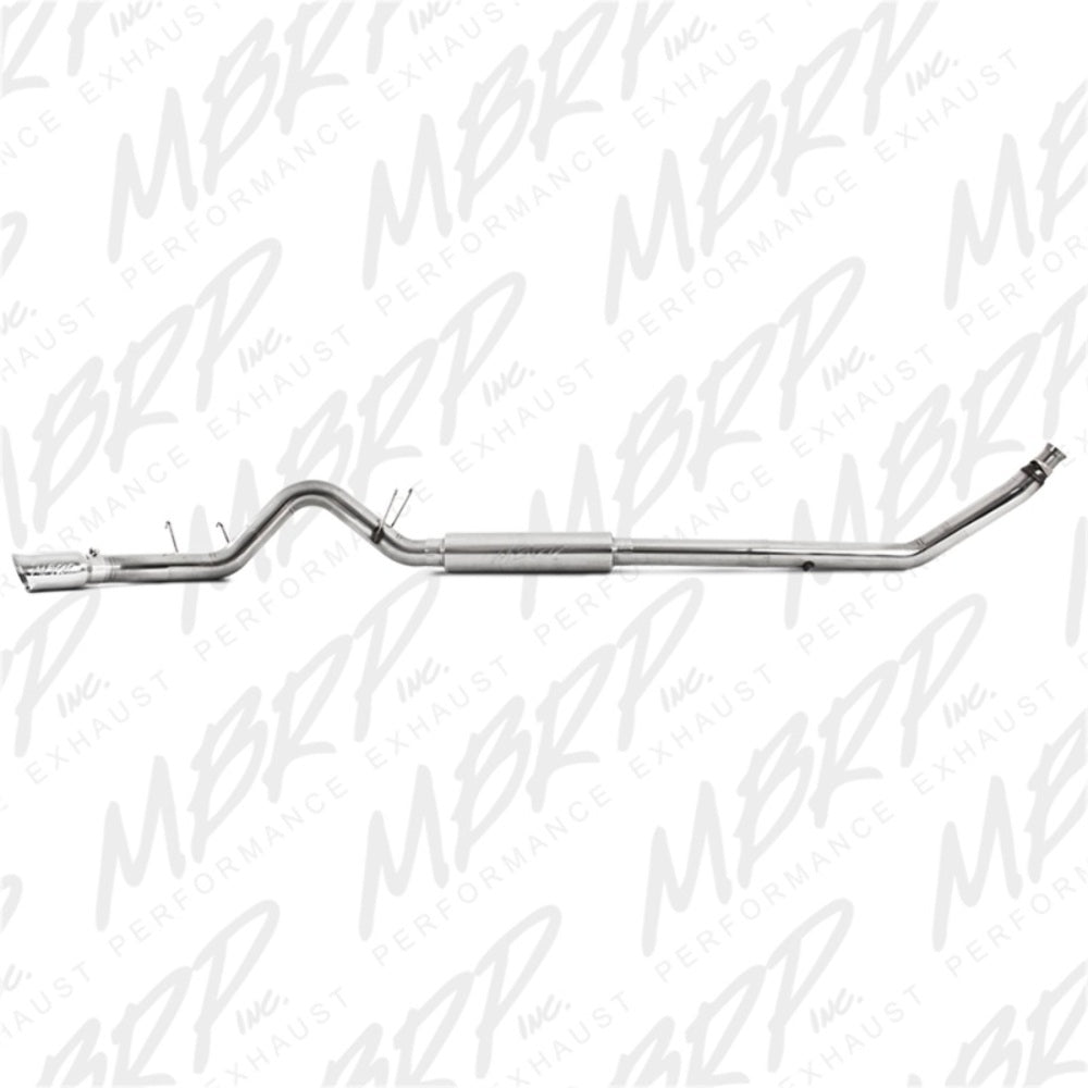 MBRP turbo-back exhaust system fits 1998-2002 Dodge Ram 2500 4 inch single side exit Armor Pro Series T304 stainless steel S6100304