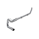 Fits 1998-2002 Dodge Ram 2500 4in. Turbo Back; Single Side; AL - S6100AL