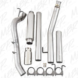 Fits 1998-2002 Dodge Ram 2500 4in. Turbo Back; Single Side; AL - S6100AL