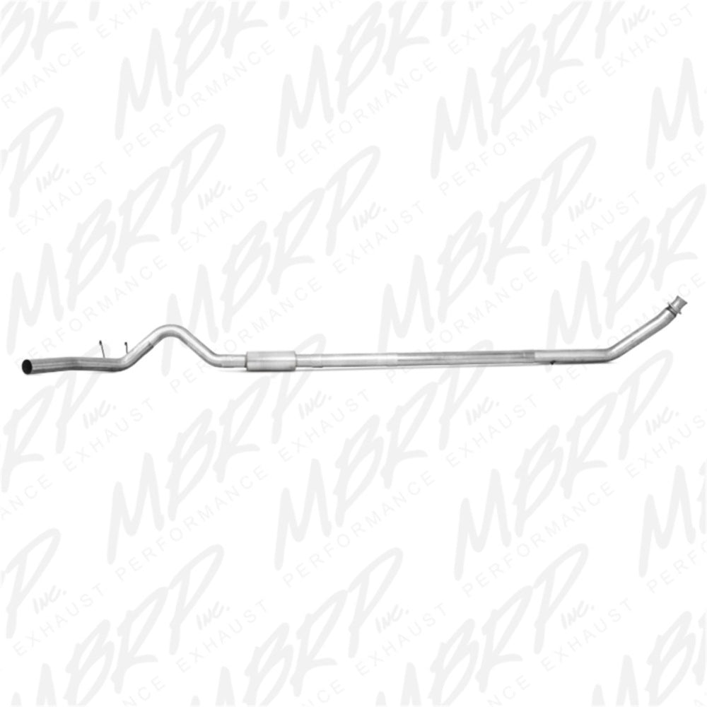 MBRP turbo-back exhaust system fits 1998-2002 Dodge Ram 2500 4 inch single side exit aluminized steel S6100P
