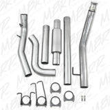 MBRP turbo-back exhaust system fits 1998-2002 Dodge Ram 2500 4 inch single side exit aluminized steel S6100P