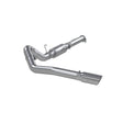 MBRP cat-back exhaust system fits 2006-2007 Dodge Ram 2500 4 inch single side exit Armor Plus Series T409 stainless steel S6108409