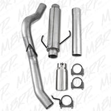 MBRP cat-back exhaust system fits 2005-2007 Dodge Ram 2500 4 inch single side exit aluminized steel S6108AL