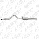 Fits 2006-2007 Dodge Ram 2500 4in. Cat Back; Single Side - S6108P