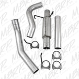 MBRP cat-back exhaust system fits 2006-2007 Dodge Ram 2500 4 inch single side exit aluminized steel S6108P
