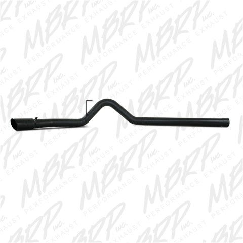 MBRP filter-back exhaust system fits 2007-2010 Dodge Ram 2500 single side exit aluminized steel black coated S6130BLK