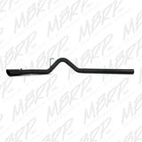 MBRP filter-back exhaust system fits 2007-2010 Dodge Ram 2500 single side exit aluminized steel black coated S6130BLK